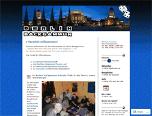 Tablet Screenshot of berlin-backgammon.org